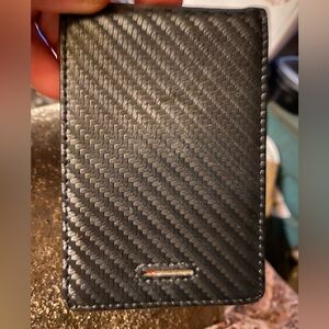 ZITAHLI Black Men's Wallet ID Card Holder